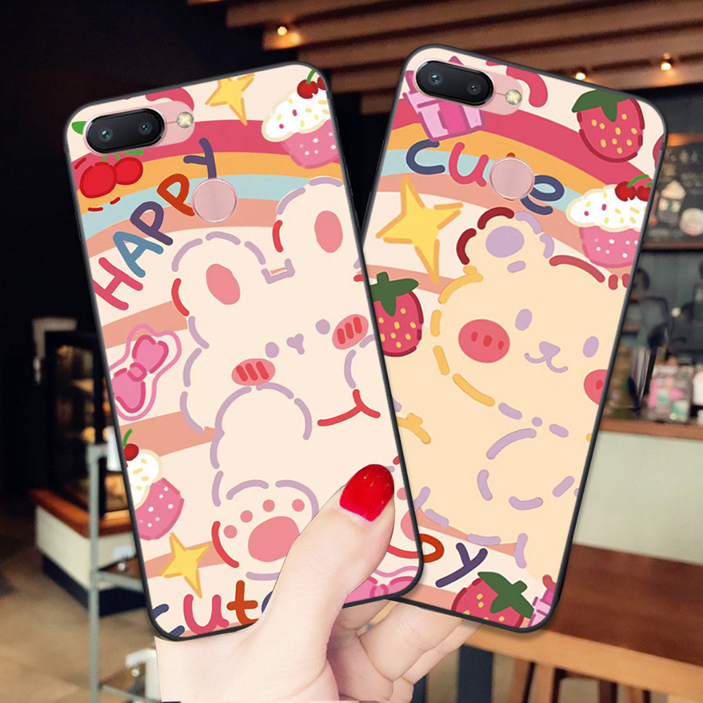 ỐP LƯNG OPPO XIAOMI REDMI 4A - 5A - 6 - 6A - 7A - 8 - 8A , IN HÌNH CÚN ĐÁNG YÊU,