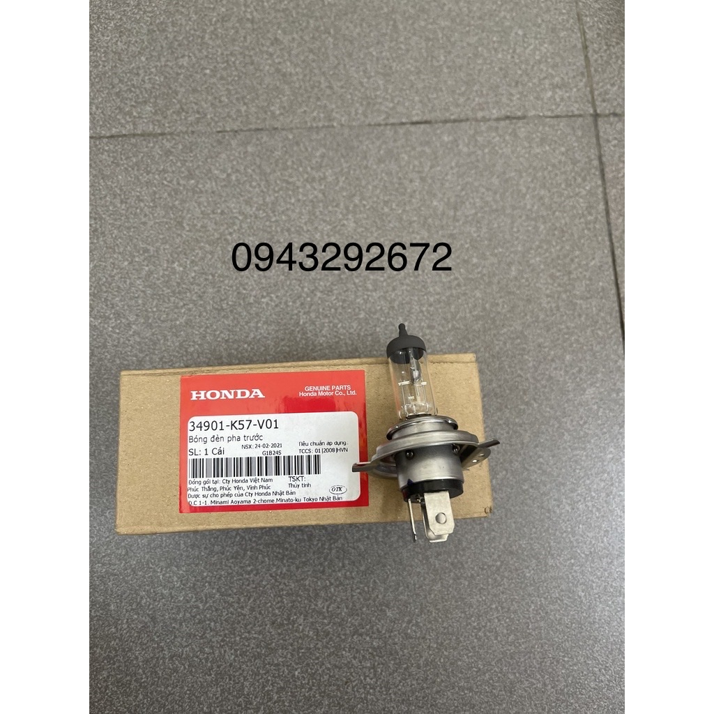 Bóng Đèn Pha Trước Wave A110, Rs100, S100, RSX 110, Vision Honda (34901K57V01)