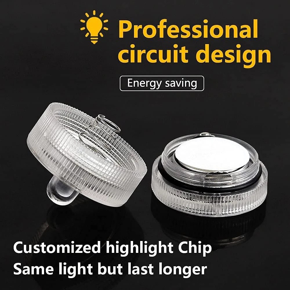 Đèn LED Hình Nến Chạy Pin - Trang Trí Bể Cá