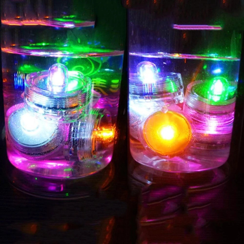 Đèn LED Hình Nến Chạy Pin - Trang Trí Bể Cá