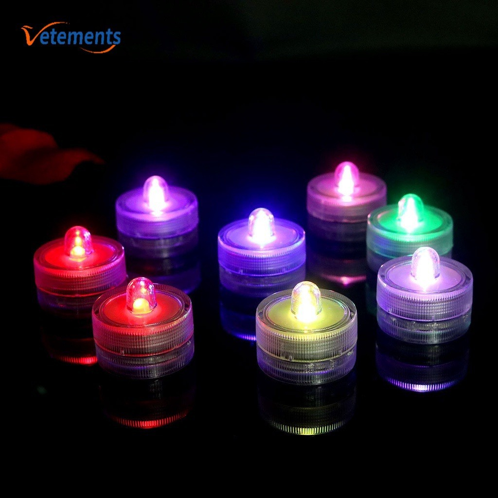 Đèn LED Hình Nến Chạy Pin - Trang Trí Bể Cá