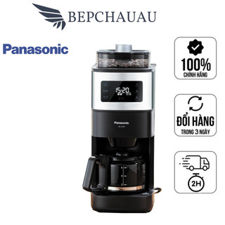 Máy pha cà phê tự động panasonic nc-a701, máy pha cà phê gia đình, văn phòng, nhập eu, bh 12 tháng, bepchauau