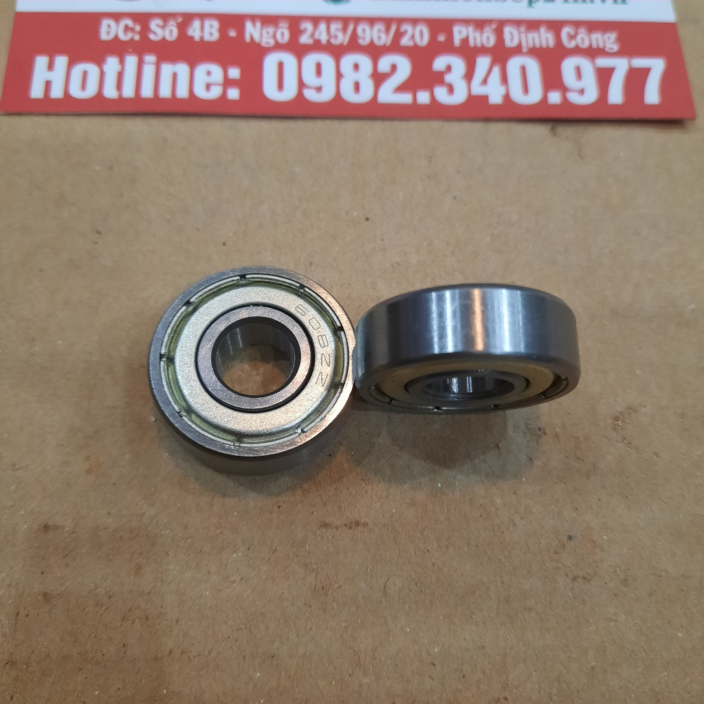 Vòng bi 608 máy xay sinh tố công nghiệp