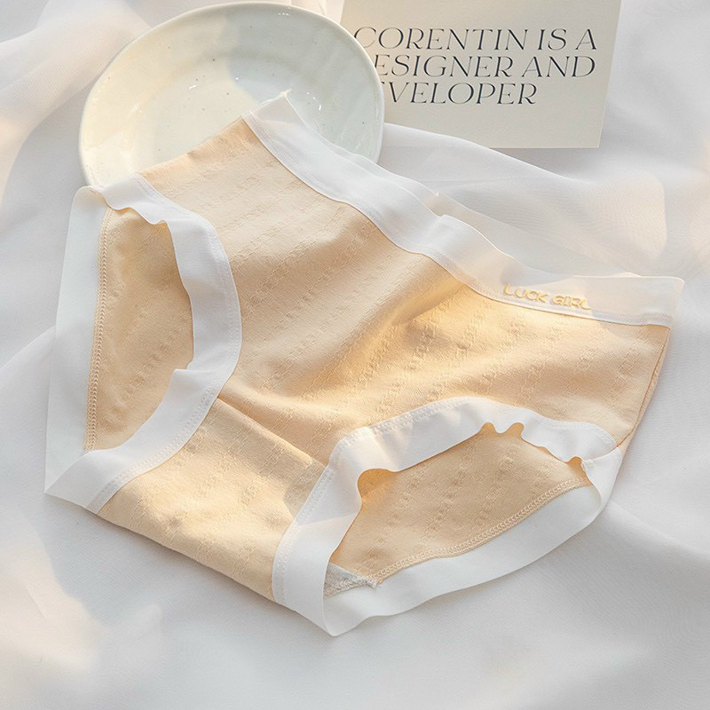 Set quần cotton kháng khuẩn thông hơi thoáng khí thấm hút mồ hôi Luck girl