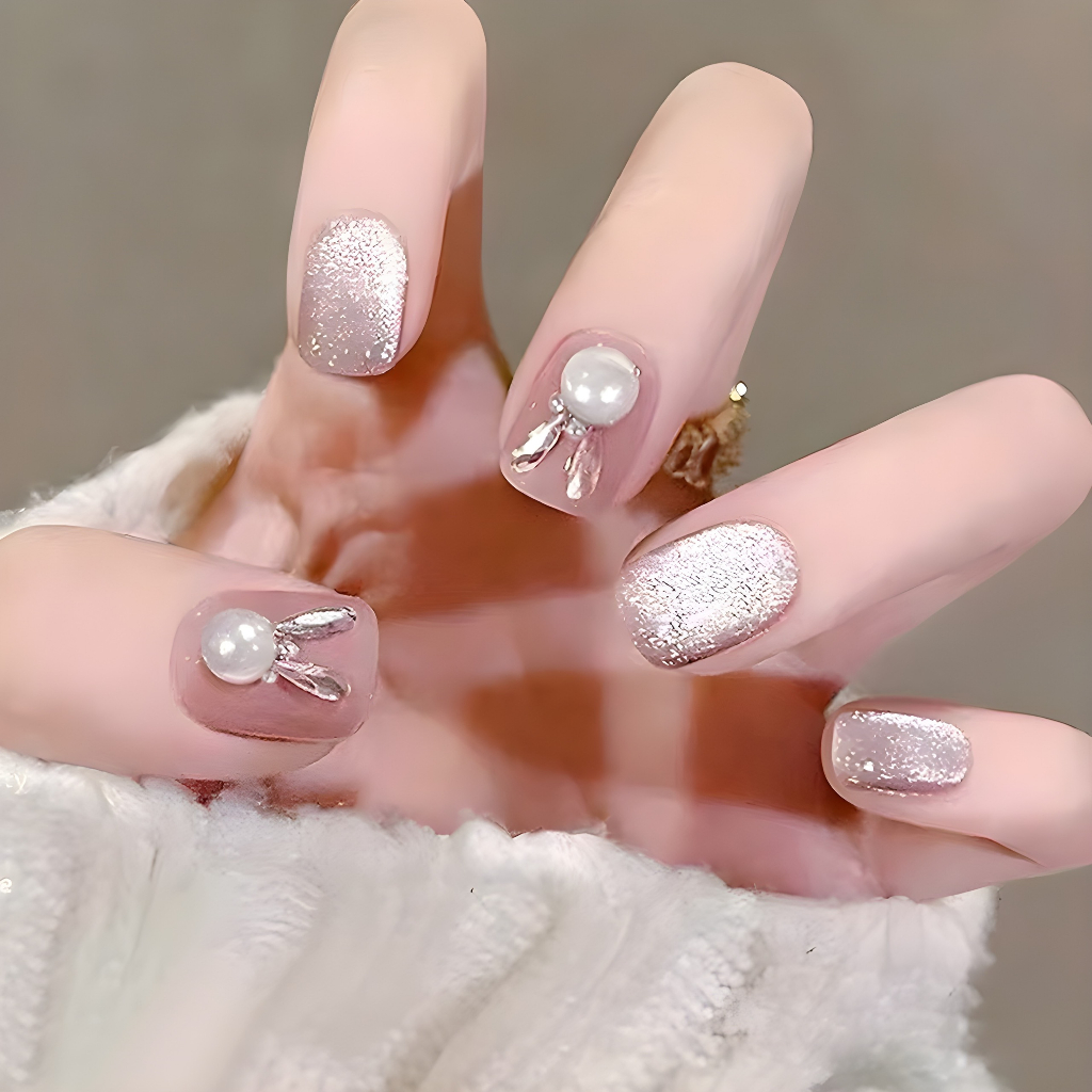 Nails xinh 24 móng mắt mèo xinh xắn mã 294
