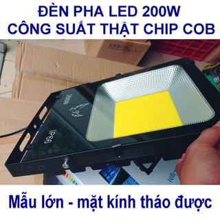 ĐÈN PHA LED 200W COB SIÊU BỀN, TIẾT KIỆM ĐIỆN