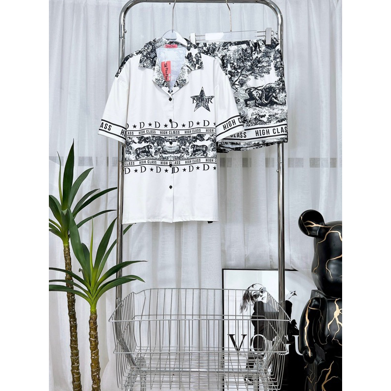 65_85kg Đồ bộ thun đùi cổ vét 140