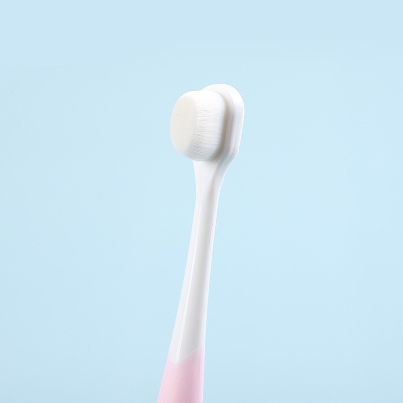 Bàn chải đánh răng lông tơ cho bé 2 đến 12 tuổi mềm mịn hình gấu trúc dễ thương giúp bé bảo vệ răng đánh êm nướu