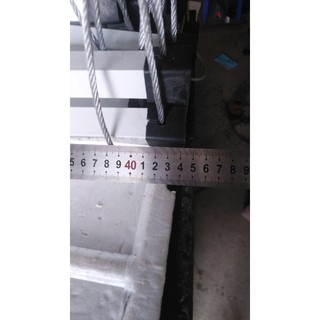 Thang dây thoát hiểm dài 15m.