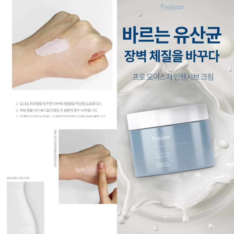 Kem dưỡng trắng sáng da Fraijour Pro Moisture Intensive Cream 50ml