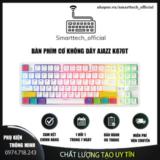 Phím cơ không dây ajazz k870t led rgb