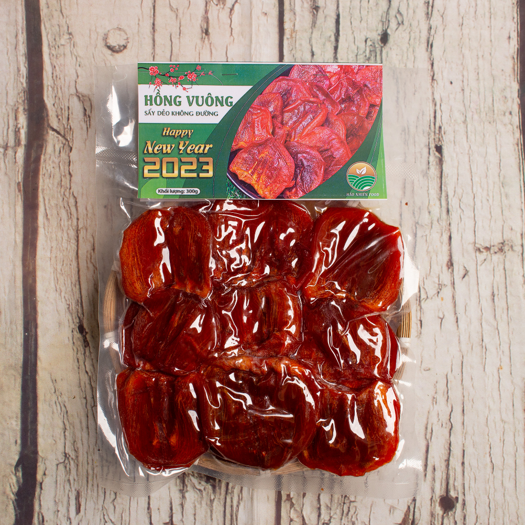 HỒNG ĐÀ LẠT SẤY DẺO KHÔNG HẠT, KHÔNG ĐƯỜNG 300g