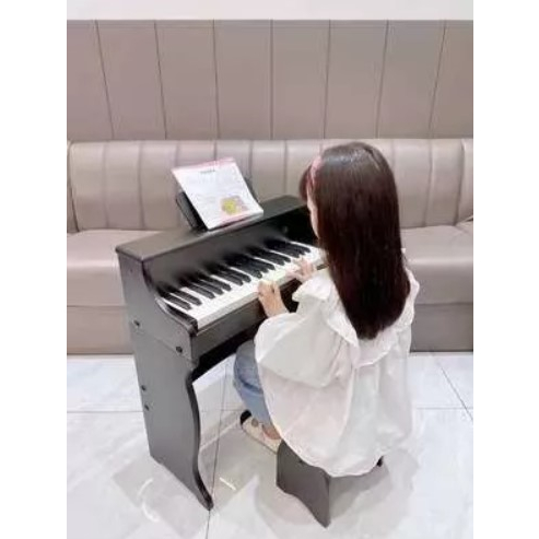 Đàn cho bé tự học tại nhà,Đàn piano mini,Đồ chơi đàn piano cho bé kèm ghế ngồi,Piano mini có Pedal và bảng điều khiển