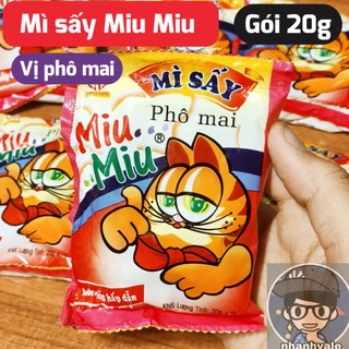 Combo 10 gói mì trẻ em miu miu