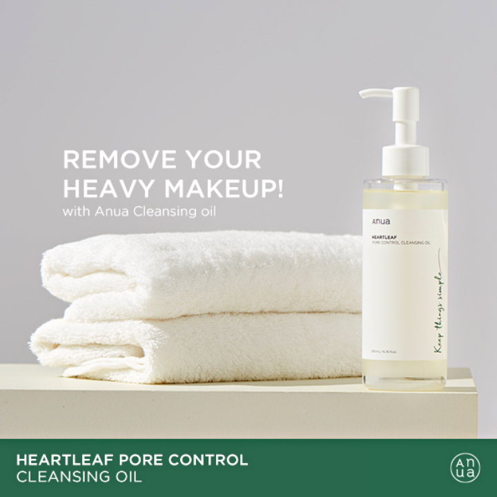 Dầu tẩy trang diếp cá Anua Heartleaf Pore Control Cleansing Oil 200ml