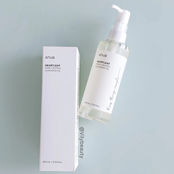 Dầu tẩy trang diếp cá Anua Heartleaf Pore Control Cleansing Oil 200ml