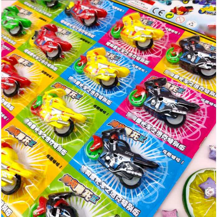 Vỉ 20 Xe Máy Chạy Đà Loại To - Vỉ 20 Xe MôTô Chạy Đà Cho Bé