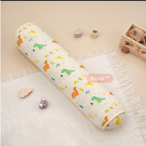 Gối ôm vải Xô Muslin cao cấp cho bé kích thước 50cm x12cm