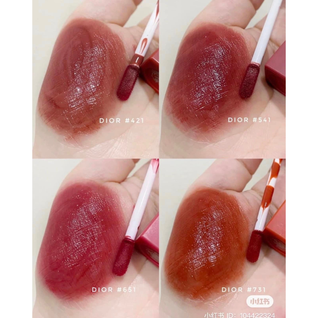 Son Kem Dior Tattoo Mẫu Mới 2022 - Màu 421, 541, 731, 561, 771, 491, 651