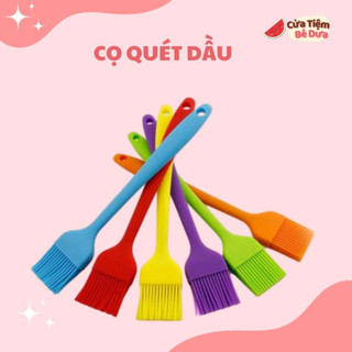 Chổi, cọ quét dầu ăn silicon đúc chịu nhiệt dùng để phết dầu, quét đồ nướng, mặt bánh