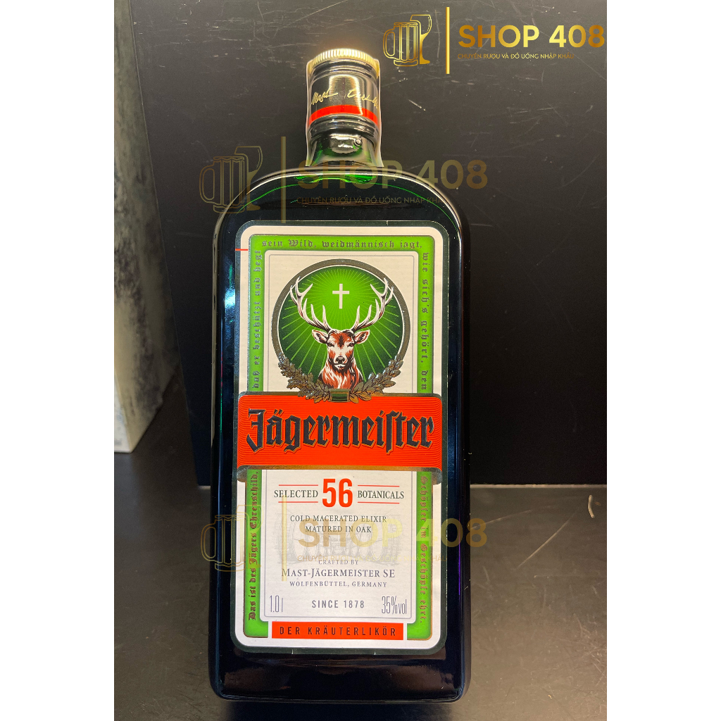 Rượu Jagermeister 1000ml - Đức