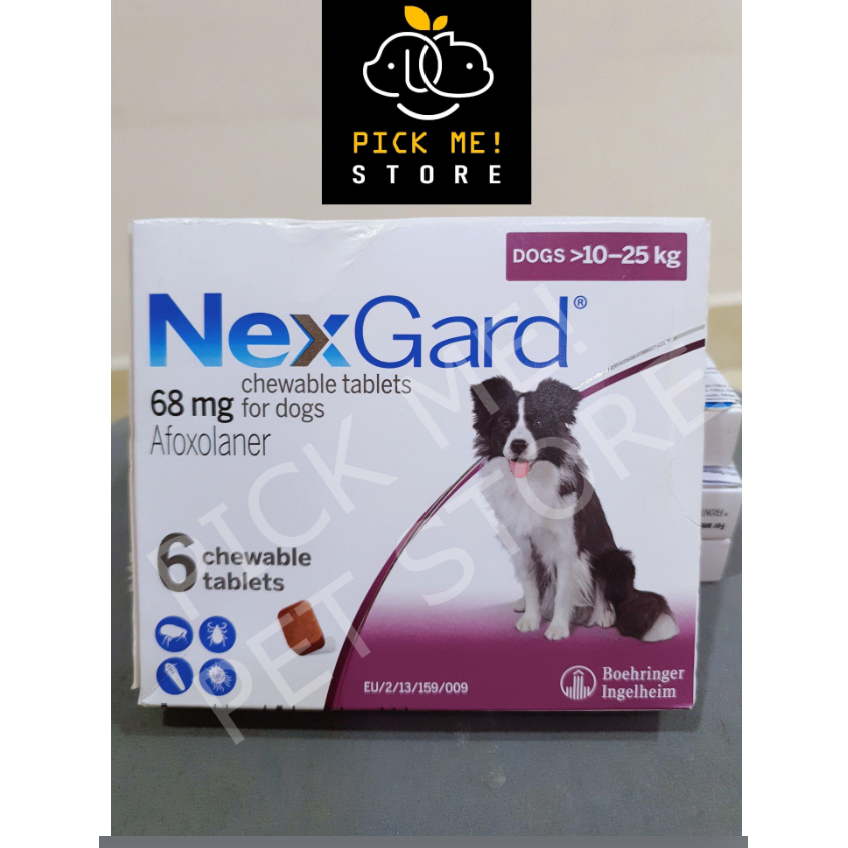 Viên Nhai NEXGARD | Ve Rận, Bọ Chét, Ghẻ Demodex cho Chó