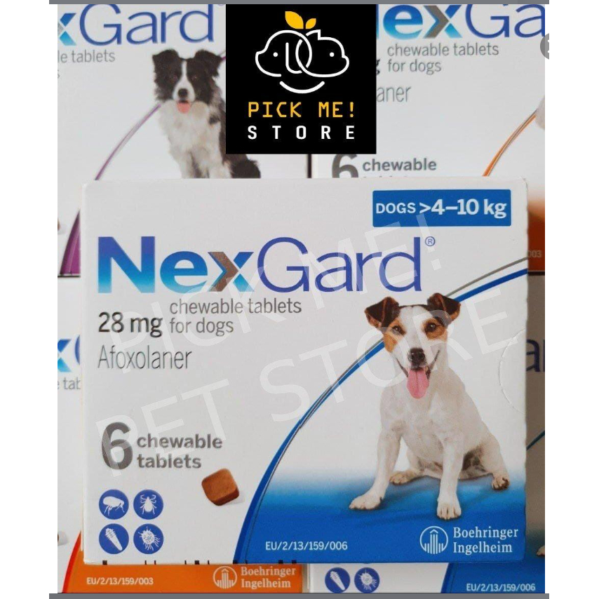 Viên Nhai NEXGARD | Ve Rận, Bọ Chét, Ghẻ Demodex cho Chó