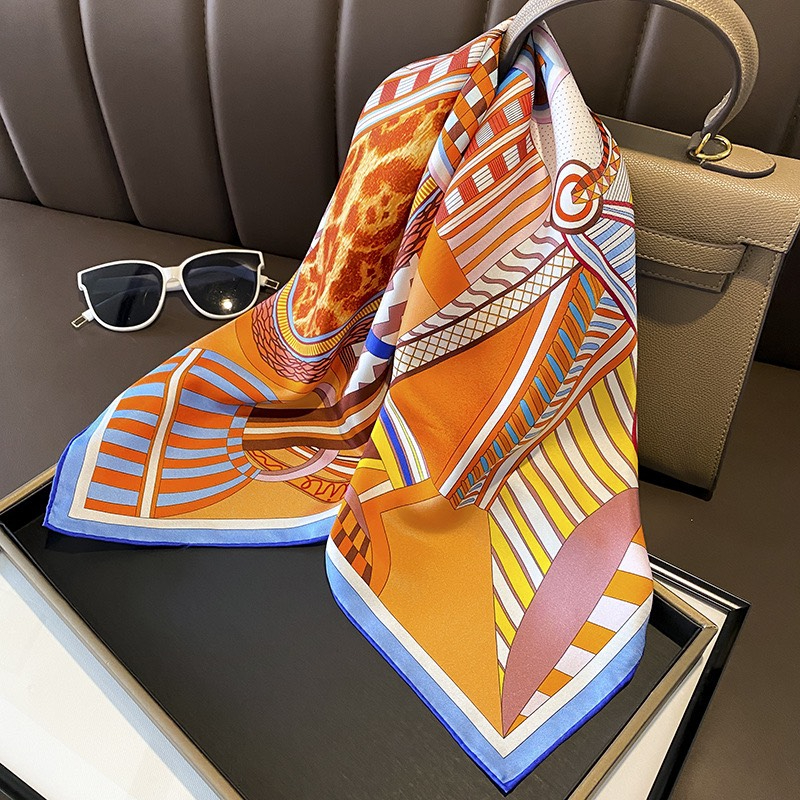 Khăn Vuông Lụa 70x70 CAO CẤP - Khăn Bandana - Khăn Lụa 70x70 Bandana Choàng Cổ Vintage làm quà tặng 