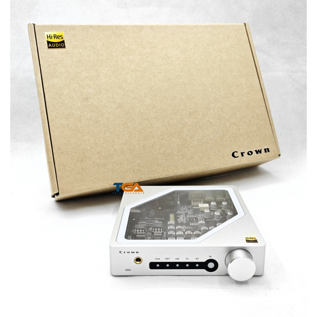 Bộ Giải Mã Âm Thanh DAC CROWN D8U