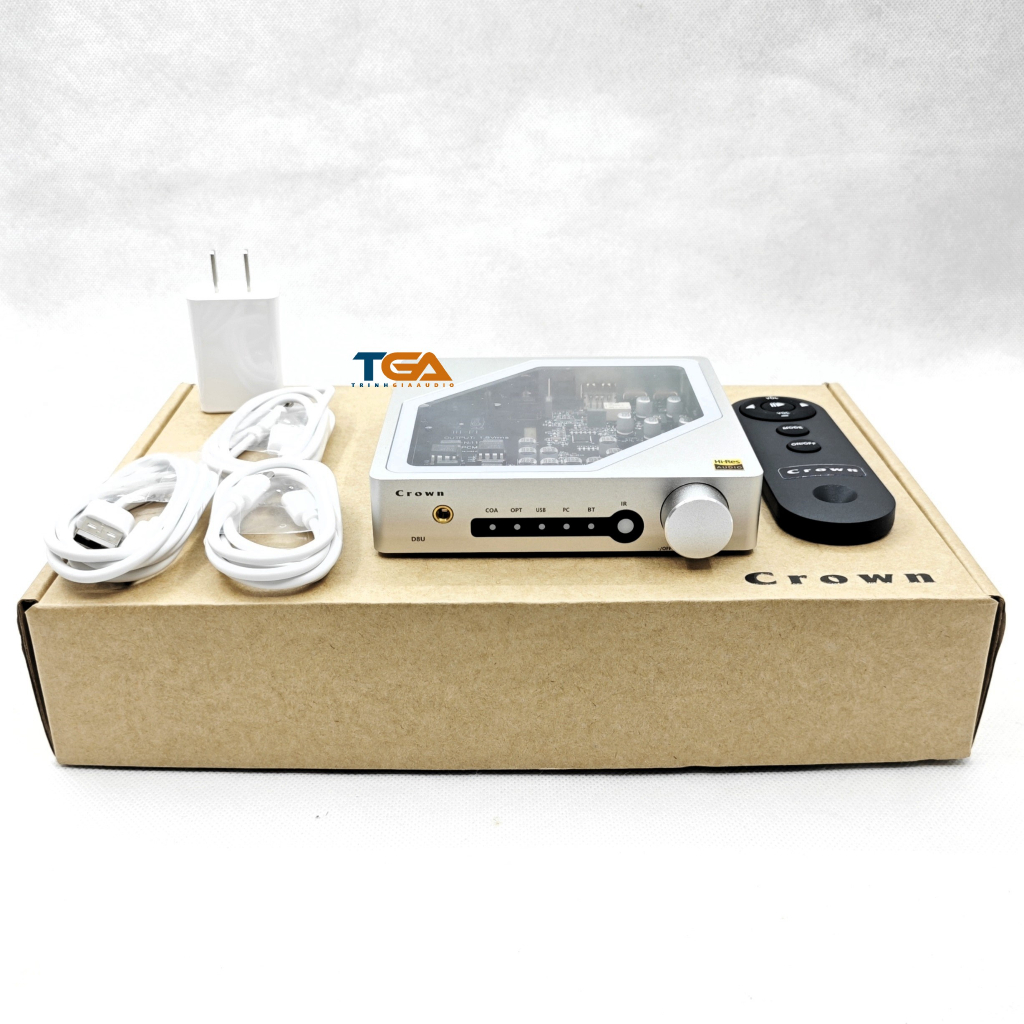 Bộ Giải Mã Âm Thanh DAC CROWN D8U