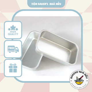 Khuôn Nhôm Đúc Làm Bánh Mì A02_Kích thước 10 x 5 x 2.5cm