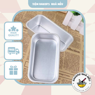 Khuôn Nhôm Đúc Làm Bánh Mì A04_Kích thước: 16,3 x 9,8 x 7cm