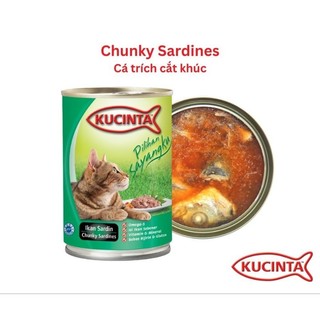 (FREESHIP)Pate Mèo Mọi Lứa Tuổi Kucinta lon 400g