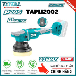 TOTAL Máy đánh bóng dùng pin 20V TAPLI2002 < không kèm Pin Sạc >
