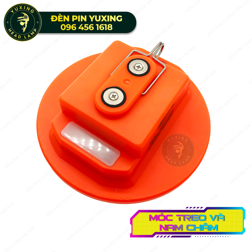 Đèn tích điện siêu sáng YUXING 868 LED 250w có móc treo và nam châm siêu dính kèm sạc