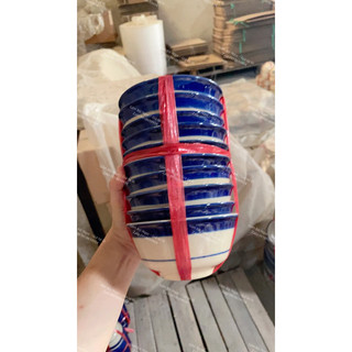 Chén Chỉ Xanh/Phết Xanh/Cua Ăn Cơm Cao Cấp 12cm - Hàng Đẹp Loại 1 - Gốm Xưa Lái Thiêu Cho Người Hoài Niệm