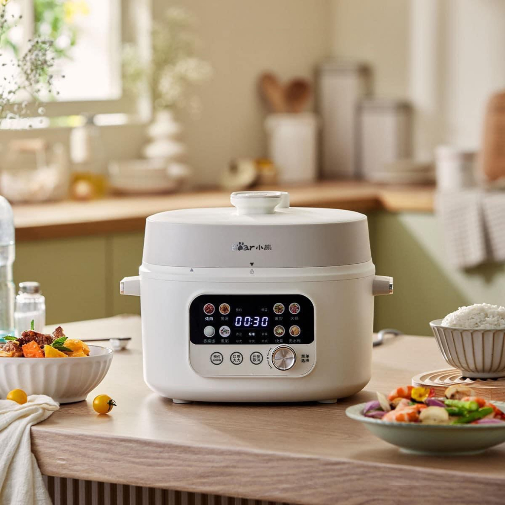 NỒI ÁP SUẤT BEAR 4L YLB-C40W5 - BẢO HÀNH 12 THÁNG
