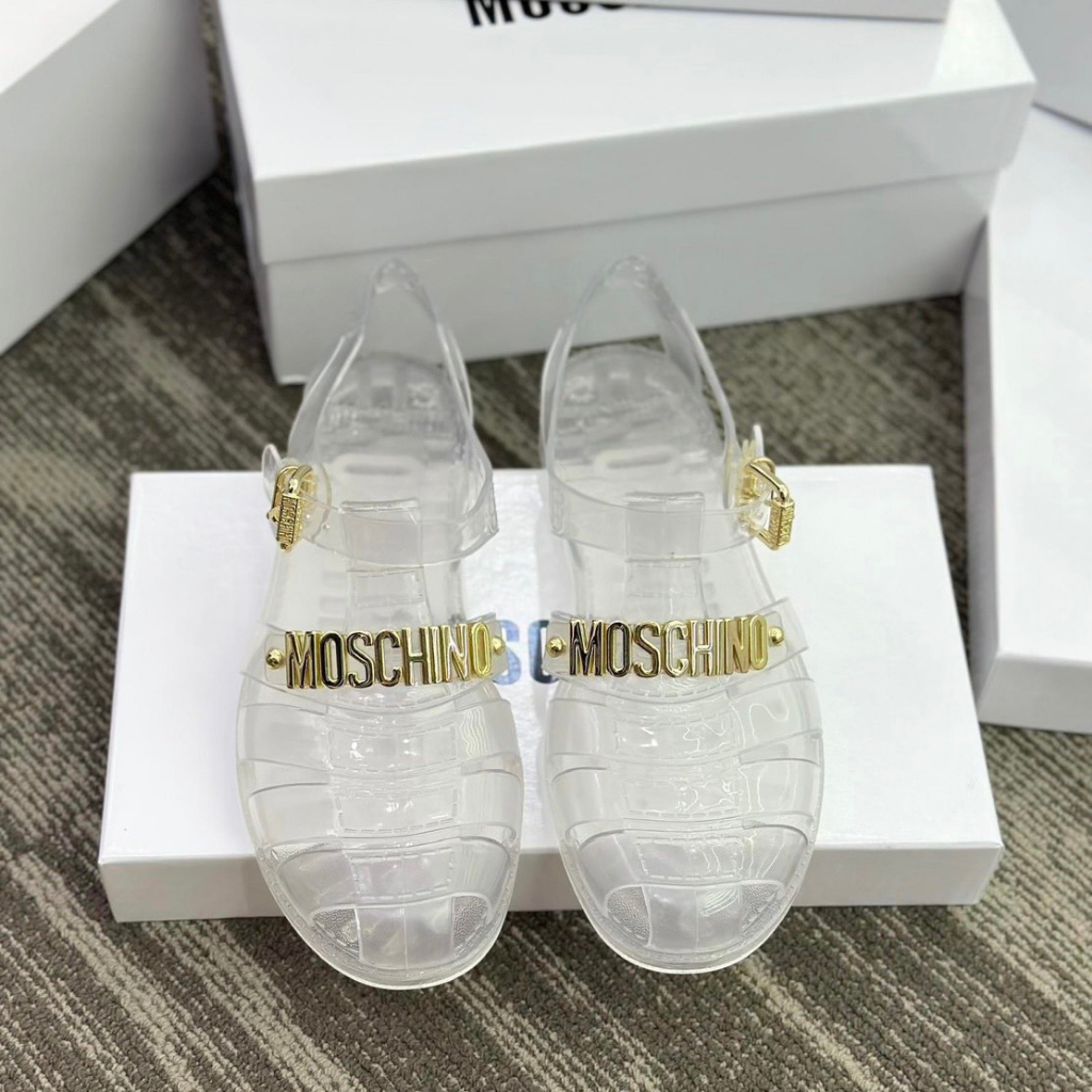 Dép Rọ Nam Moschino_Cao Cấp Full Box_2023,,,