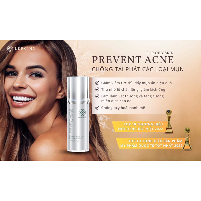 Serum chống tái mụn  lurcinn