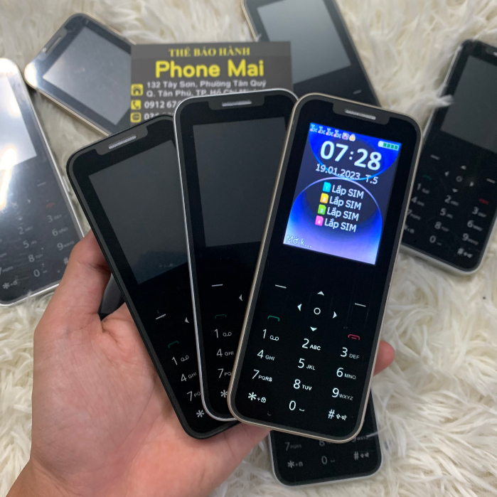 Điện thoại F15s 4sim - Máy Mới 100% Fullbox - Loa To, Chữ Lớn -  Bảo Hành 12 Tháng