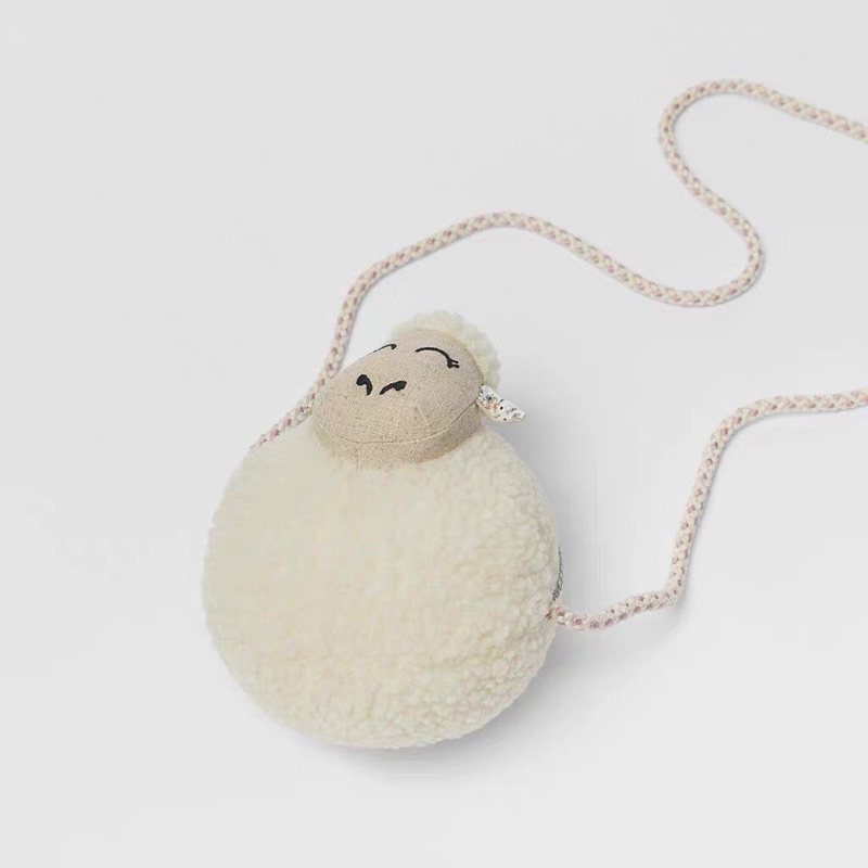 Túi đeo chéo , túi đựng đồ cho bé yêu hình con cừu - Hấuu Kids