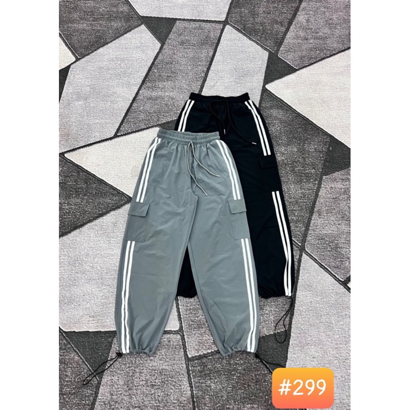 Quần Gió Thể Thao Cạp Chun Túi Hộp Thời Trang Cá Tính Cho Nữ Bo Gấu ELQ-090D | BigBuy360 - bigbuy360.vn