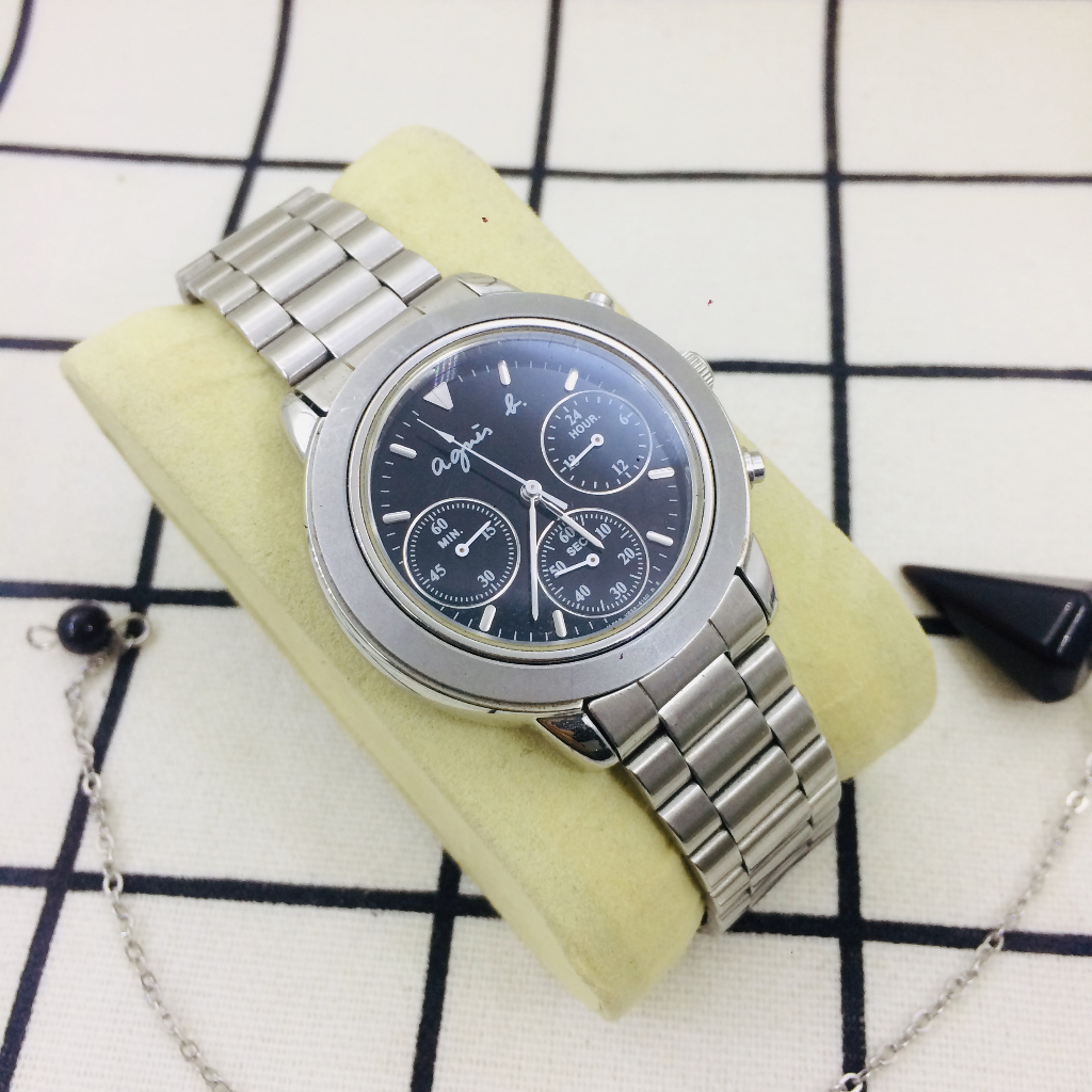 Đồng hồ nam Agnes B Nhật 6 kim