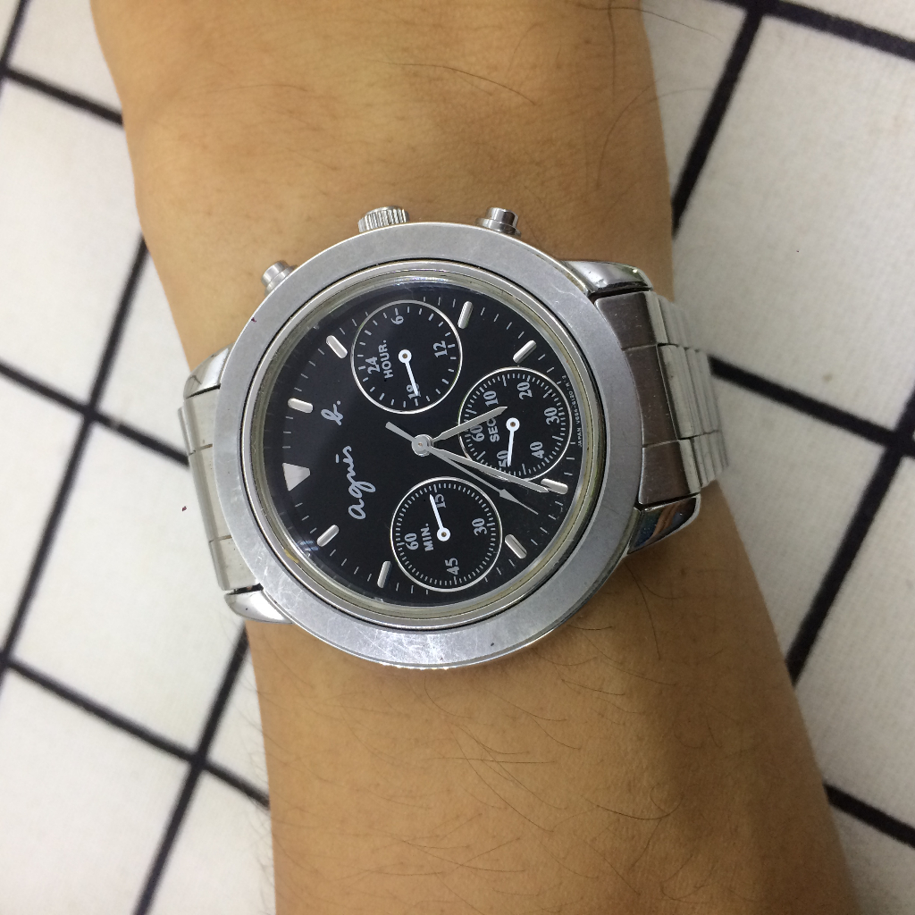 Đồng hồ nam Agnes B Nhật 6 kim