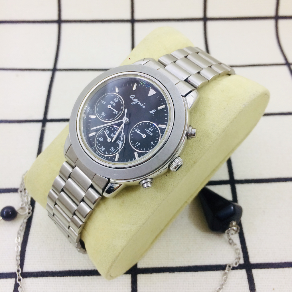 Đồng hồ nam Agnes B Nhật 6 kim