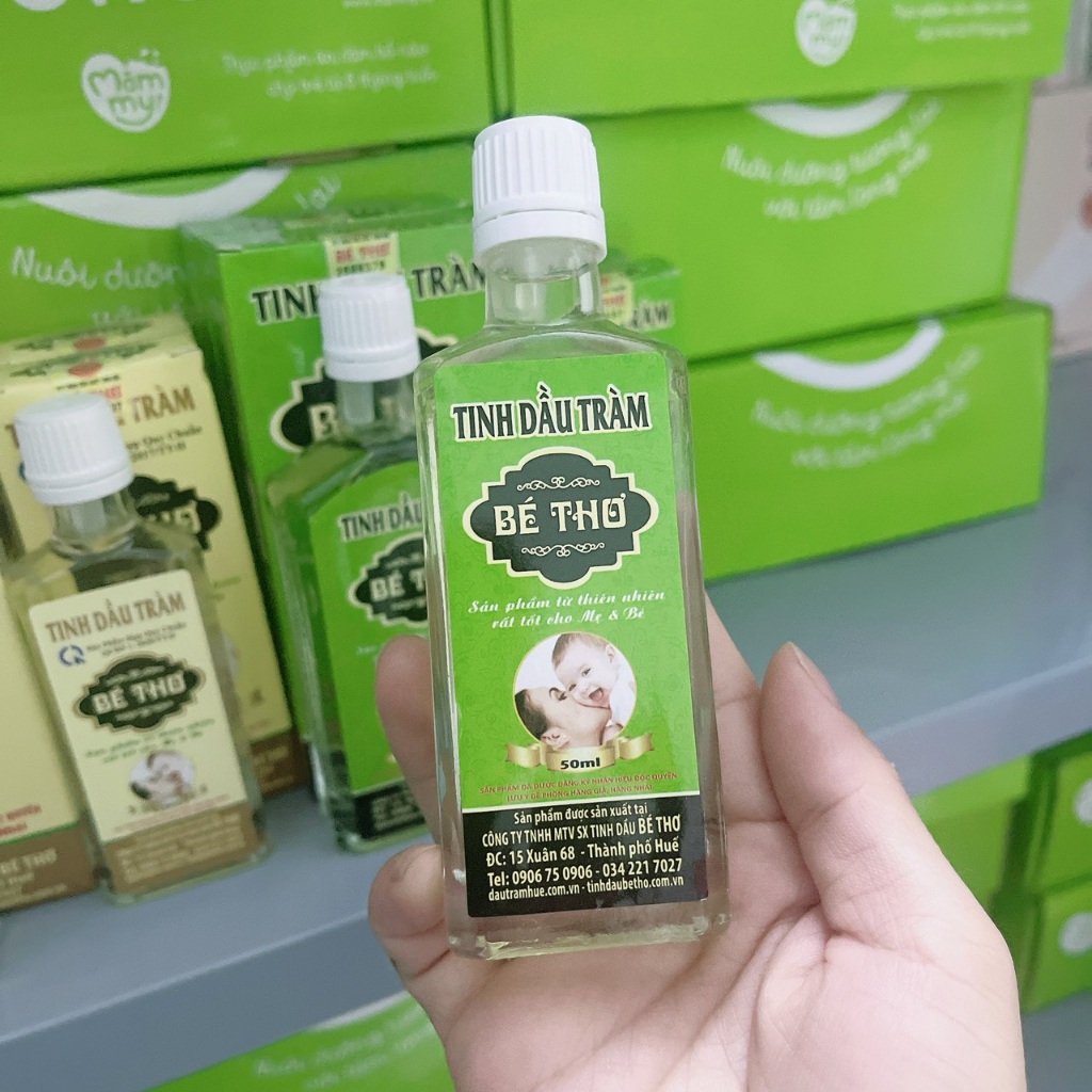 [CHÍNH HÃNG]Tinh dầu tràm cao cấp bé thơ 50ml