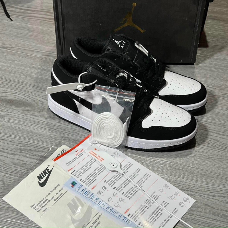 Giày_JD 1 Low Panda, Giày JD Cổ Thấp Bản Chuẩn S.C Đủ Size Nam Nữ Từ 36-44, Full Box Bill | BigBuy360 - bigbuy360.vn