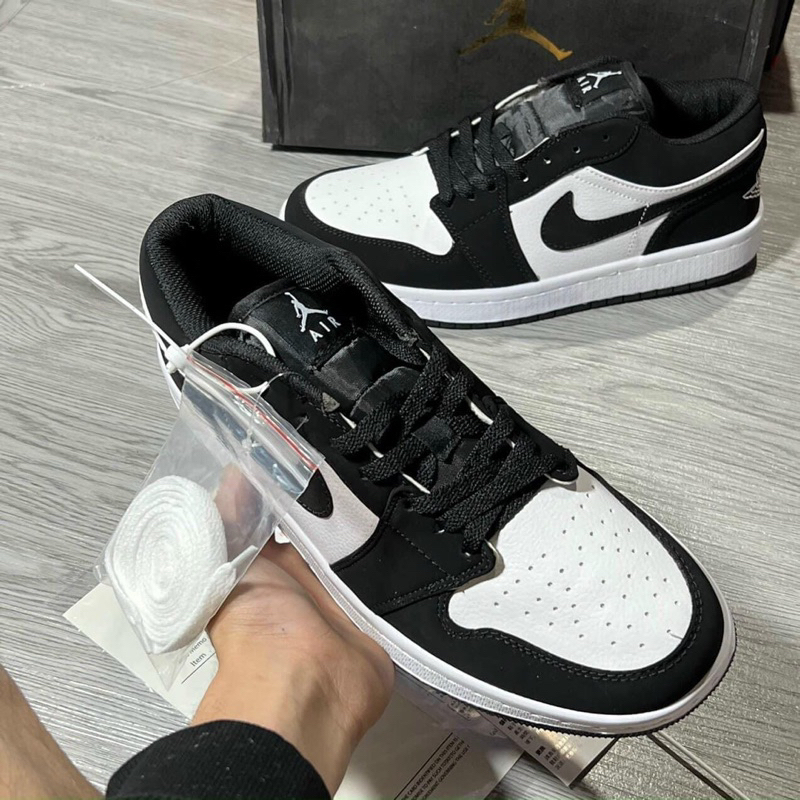 Giày_JD 1 Low Panda, Giày JD Cổ Thấp Bản Chuẩn S.C Đủ Size Nam Nữ Từ 36-44, Full Box Bill | BigBuy360 - bigbuy360.vn