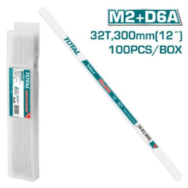 (at8) Lưỡi cưa sắt 32 răng Total THT572328 (3 lưỡi)