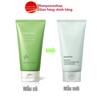 (Mẫu mới) Sữa Rửa Mặt Chiết Xuất Từ Trà Xanh Innisfree Green Tea Foam Cleanser 150ml